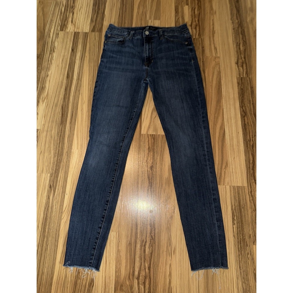 Women's GAP Women's 6 28 Denim High‎ Rise Skinny Dark Blue Jeans